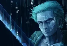 one piece anime roronoa zoro bubbles underwater swords 1920x1200 wallpaper Art HD Wallpaper